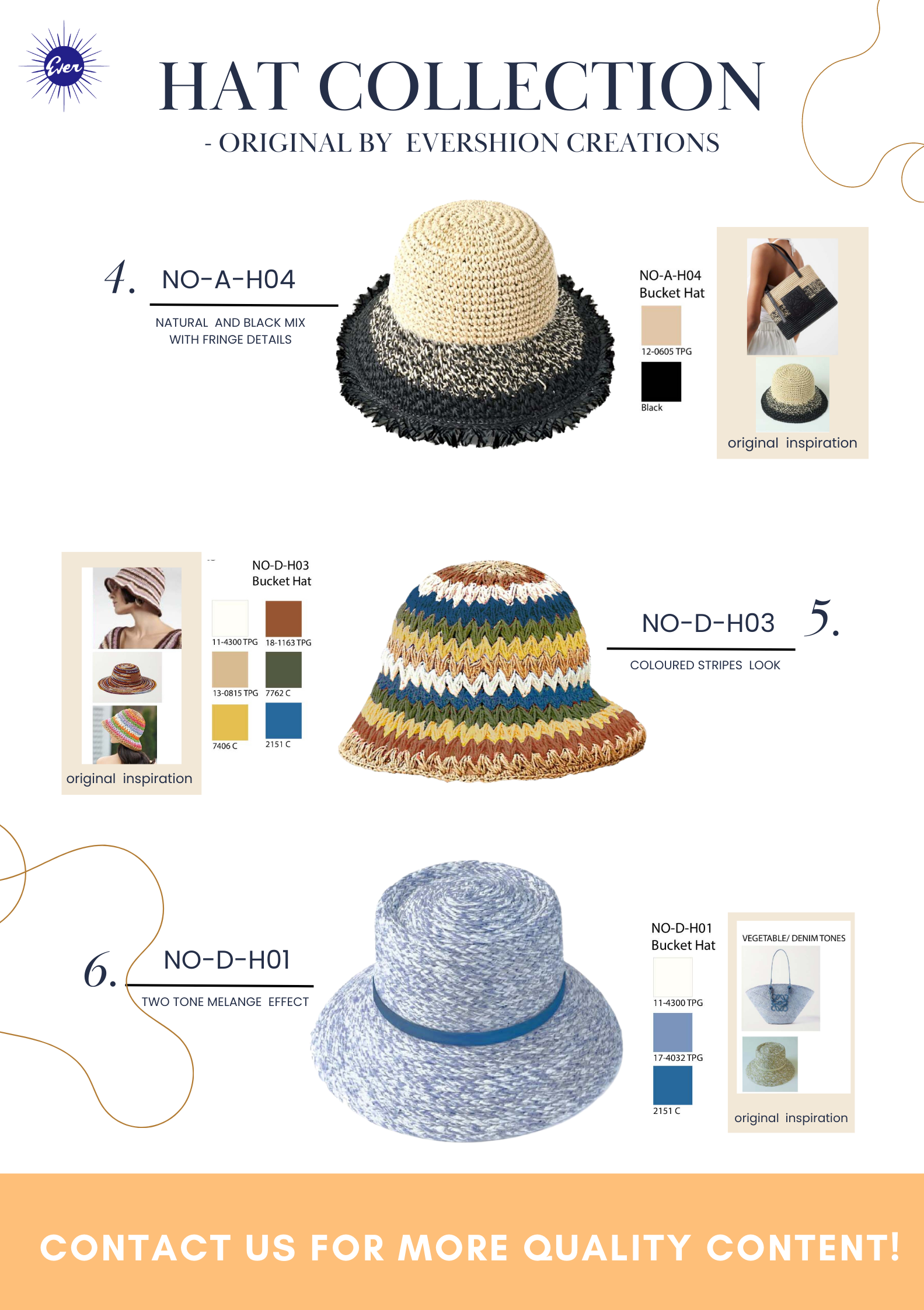 Summer Straw hat & bag
